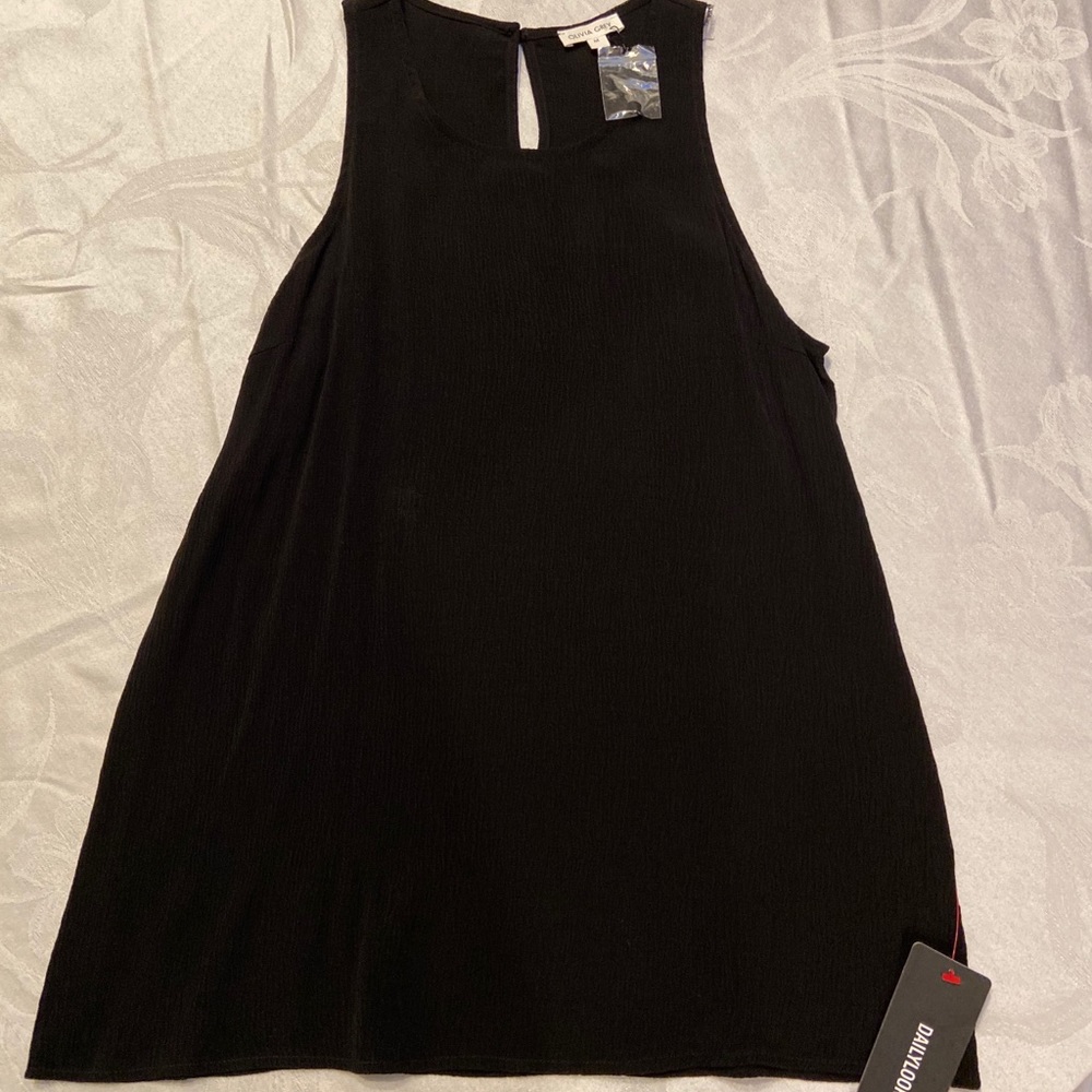NWT Black Sleeveless Blouse